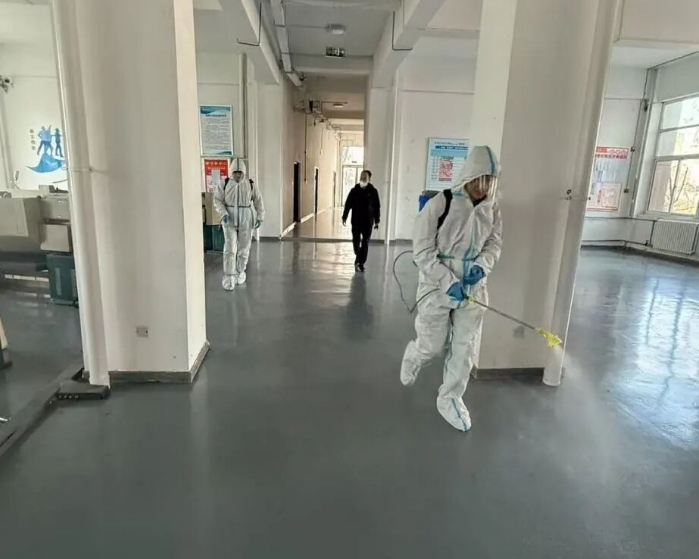 全面消杀，守护健康！我校积极应对流感高发